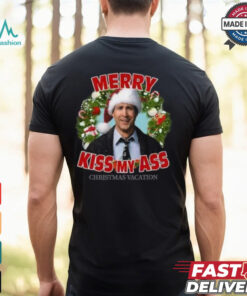 Merry Kiss My Ass National Lampoons XMAS Shirt