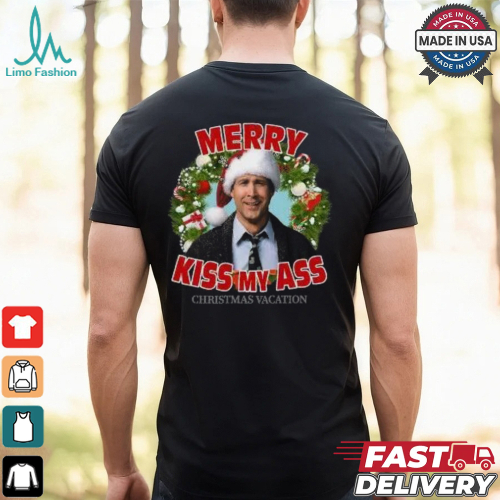 Merry Kiss My Ass National Lampoons XMAS Shirt Merry Kiss My Ass National Lampoons XMAS Shirt