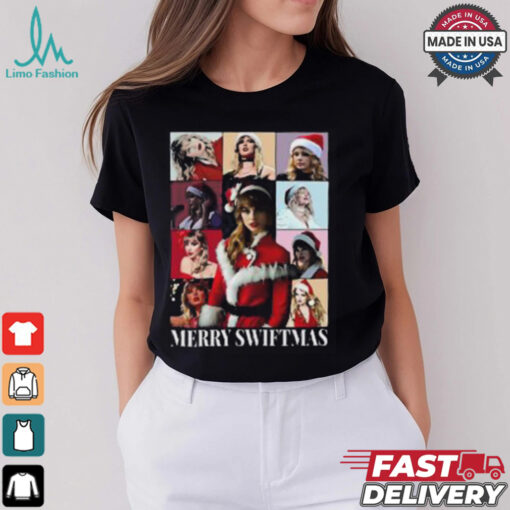 Merry Swiftmas Era Tour, Santa Taylor T shirt