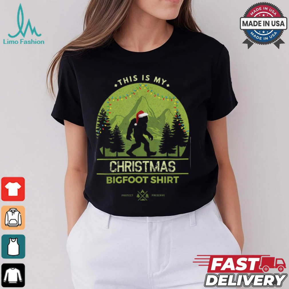 Merry Xmas Bigfoot Santa Squatch Christmas Yeti T Shirt Recovered Merry Xmas Bigfoot Santa Squatch Christmas Yeti T Shirt Recovered