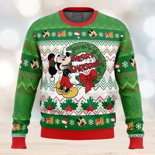 Merry christmas mickey mouse disney ugly christmas sweater