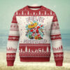 Funny Xmas Ugly Christmas Sweater Chillin With My Snowmies Funny Snowman Friendship