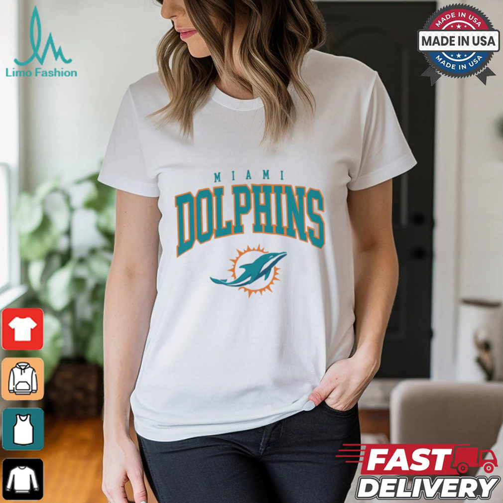 Miami Dolphins Classic Arched Logo Shirt Miami Dolphins Classic Arched Logo Shirt