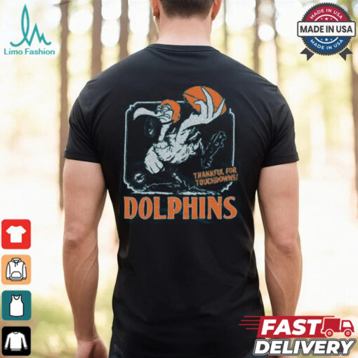 Miami Dolphins Thankful For Touchdowns Shirt
