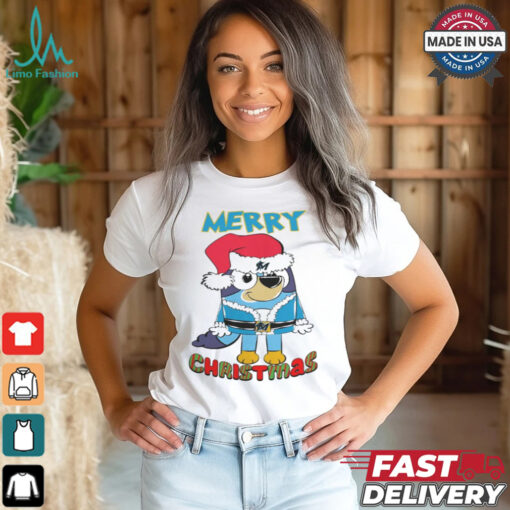 Miami Marlins Bluey Merry Christmas 2024 Shirt