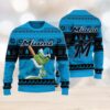 Miami Marlins Grinch Christmas Ugly Sweater