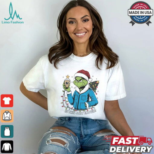 Miami Marlins x Santa Grinch Is This Jolly Enough Merry Christmas Shirt