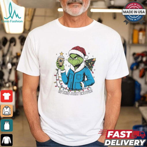 Miami Marlins x Santa Grinch Is This Jolly Enough Merry Christmas Shirt