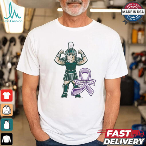 Michigan State Spartans 2024 Spartans Full Strength Mascot T Shirt