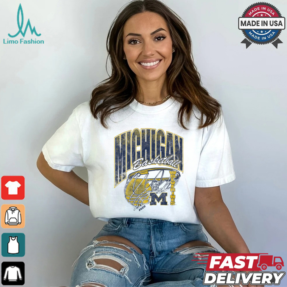 Michigan Wolverines Script Swish T Shirt Michigan Wolverines Script Swish T Shirt