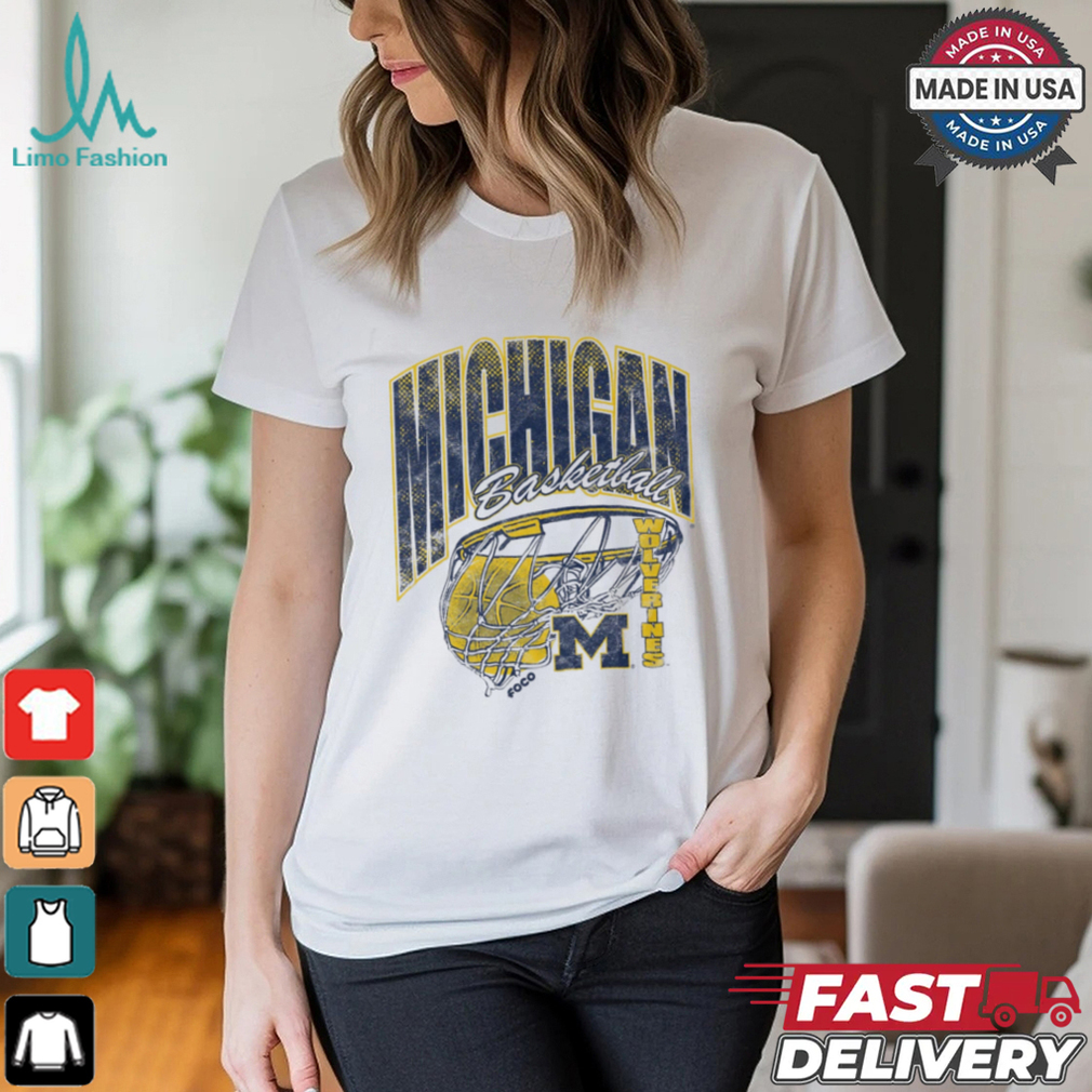 Michigan Wolverines Script Swish T Shirt Michigan Wolverines Script Swish T Shirt