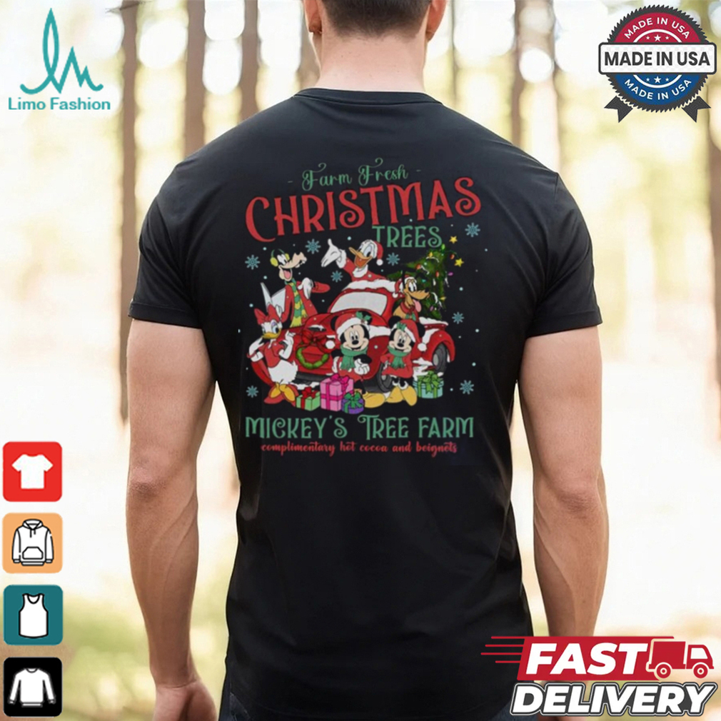 Mickey And Friends Farm Fresh Christmas Trees Shirt Mickey And Friends Farm Fresh Christmas Trees Shirt