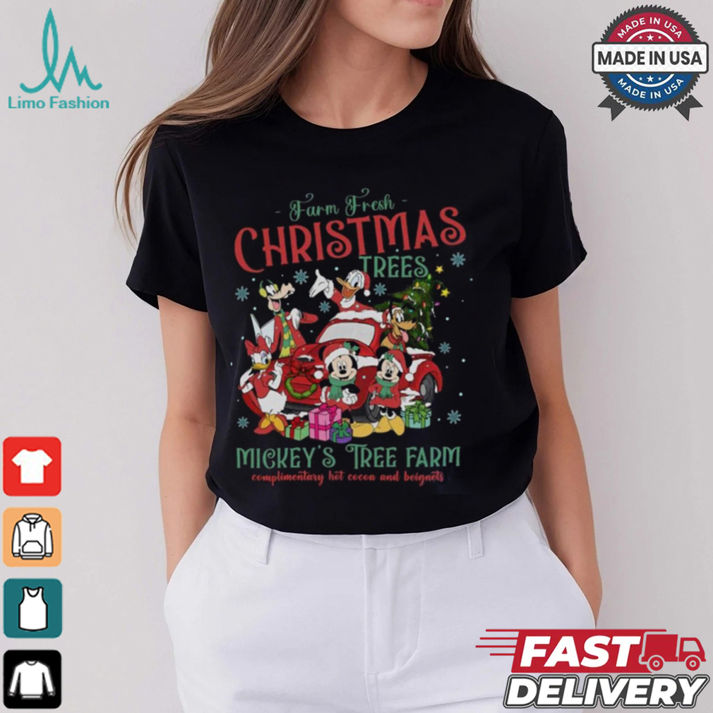 Mickey And Friends Farm Fresh Christmas Trees Shirt Mickey And Friends Farm Fresh Christmas Trees Shirt