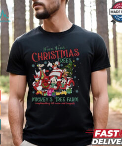 Mickey And Friends Farm Fresh Christmas Trees Shirt