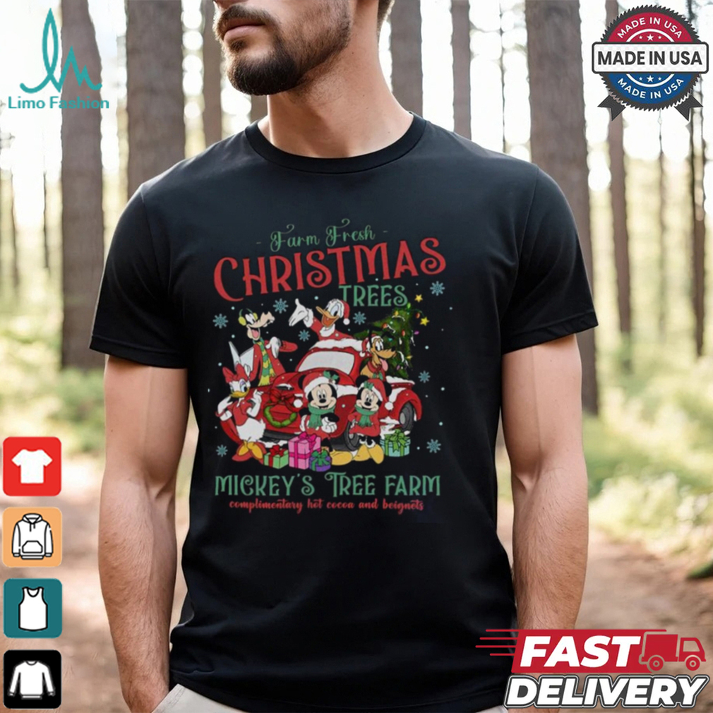 Mickey And Friends Farm Fresh Christmas Trees Shirt Mickey And Friends Farm Fresh Christmas Trees Shirt