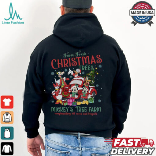 Mickey And Friends Farm Fresh Christmas Trees Shirt