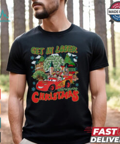 Mickey And Friends Get In Loser We're Saving Christmas Shirt