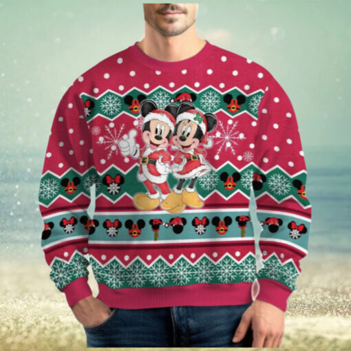 Mickey And Minnie Ugly Sweater