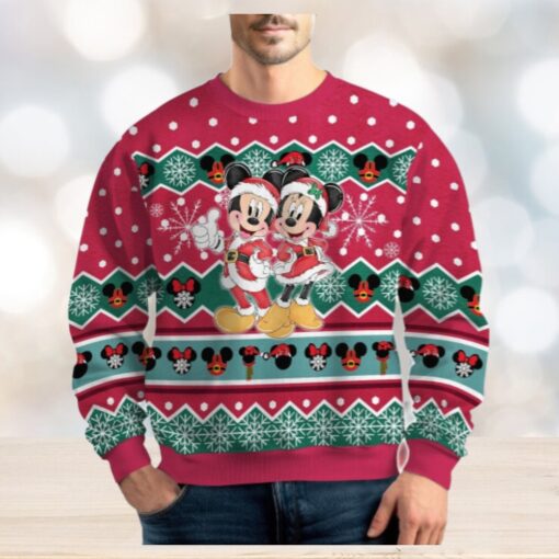 Mickey And Minnie Ugly Sweater