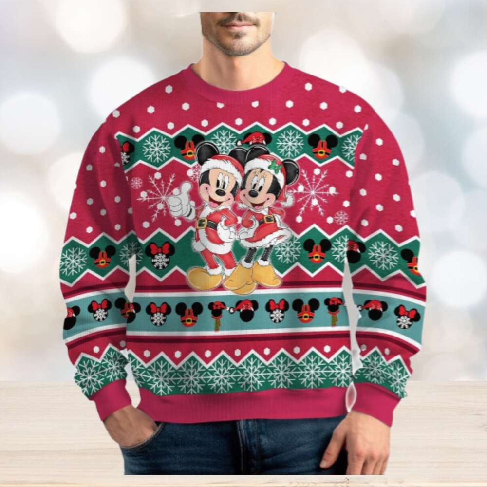 Mickey And Minnie Ugly Sweater Mickey And Minnie Ugly Sweater