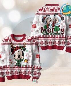 Mickey Mouse Merry Christmas 2024 Ugly Sweater