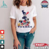 Mickey, Pluto, Donald Kansas City Chiefs Unisex T Shirt