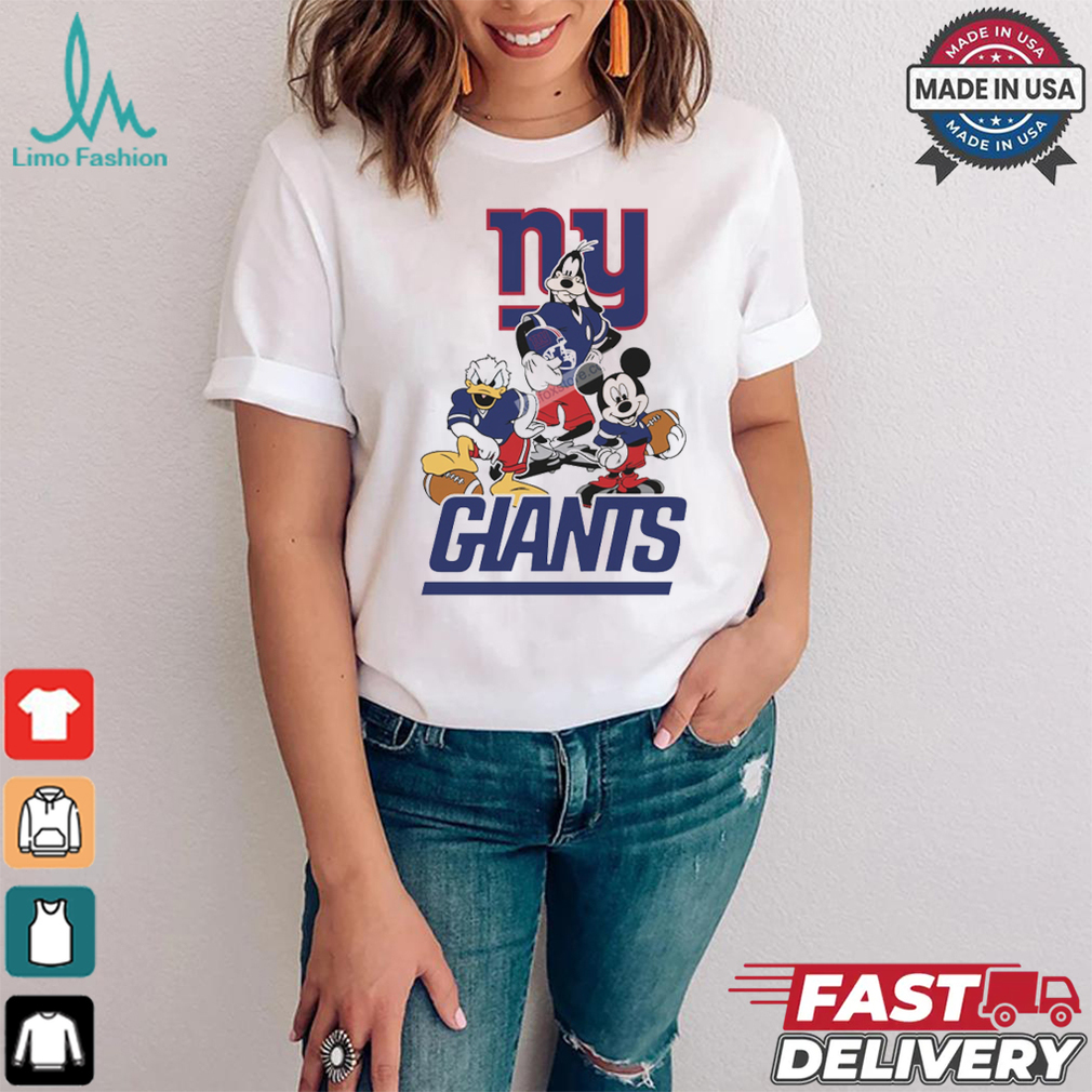 Mickey, Pluto, Donald New York Giants Unisex T Shirt Mickey, Pluto, Donald New York Giants Unisex T Shirt