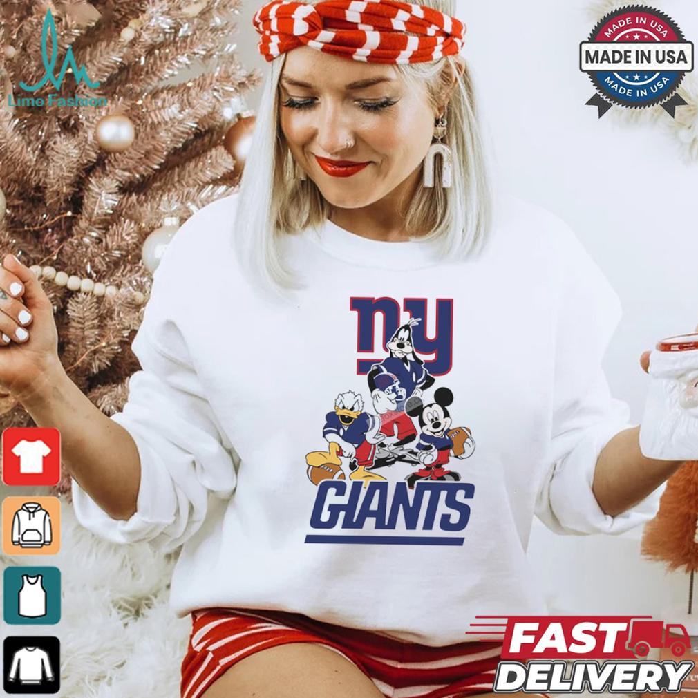 Mickey, Pluto, Donald New York Giants Unisex T Shirt Mickey, Pluto, Donald New York Giants Unisex T Shirt