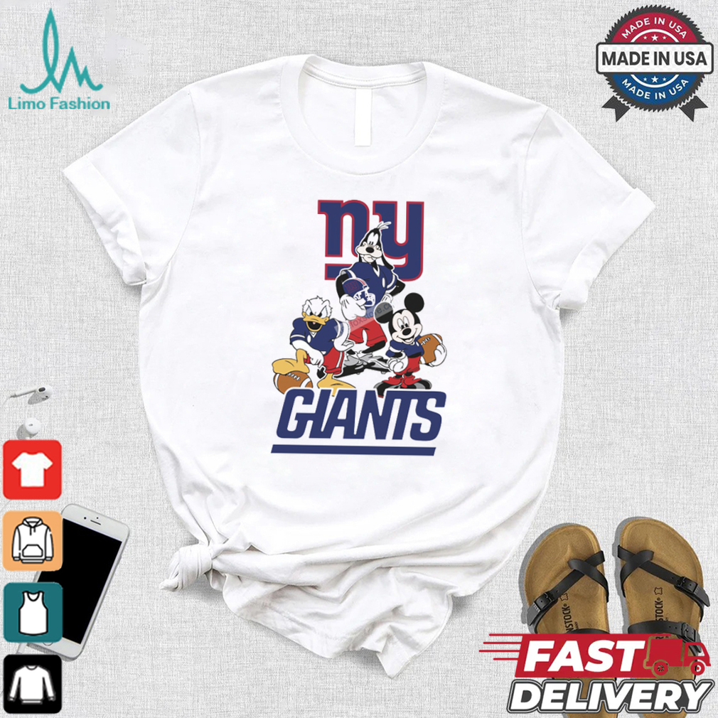 Mickey, Pluto, Donald New York Giants Unisex T Shirt Mickey, Pluto, Donald New York Giants Unisex T Shirt