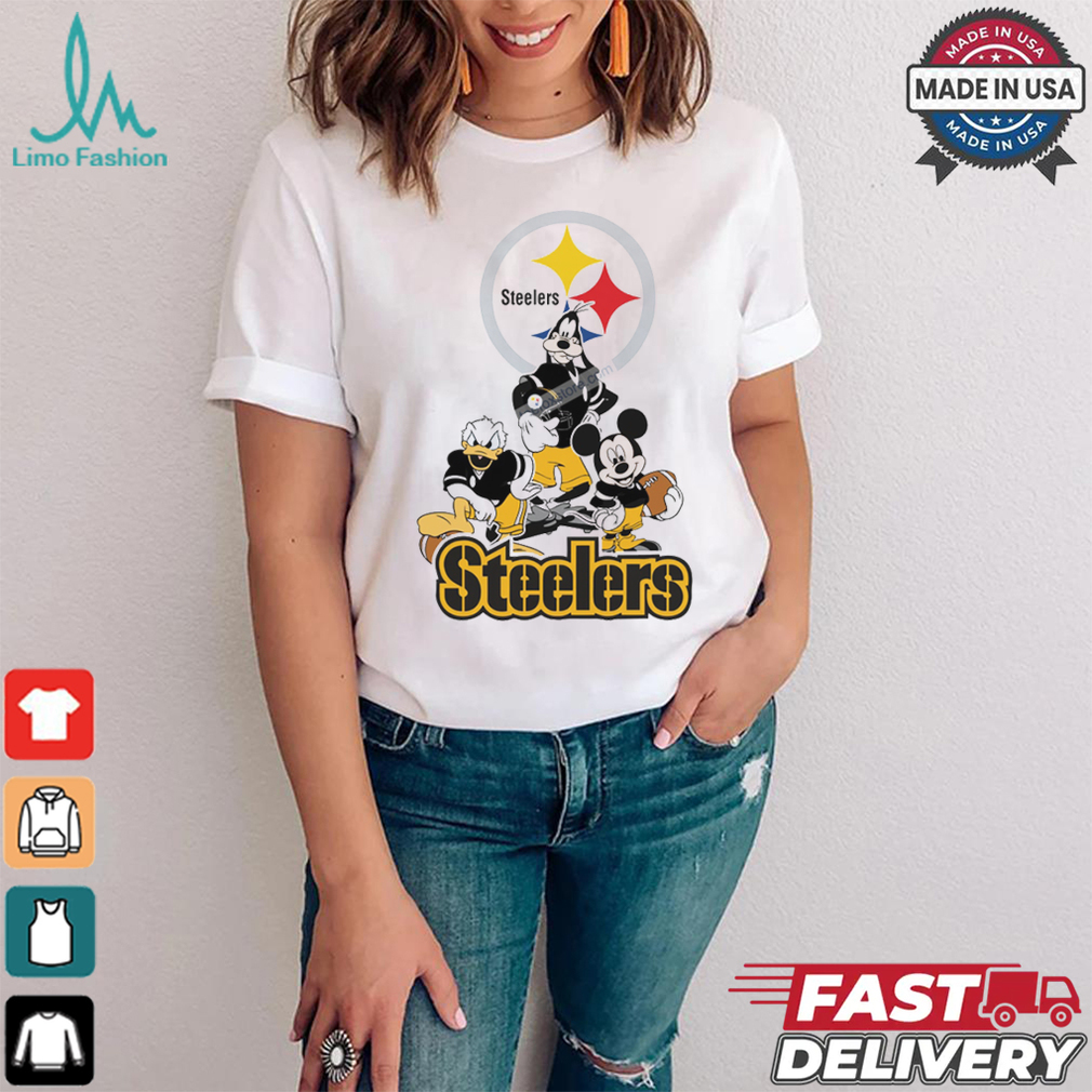 Mickey, Pluto, Donald Pittsburgh Steelers Unisex T Shirt Mickey, Pluto, Donald Pittsburgh Steelers Unisex T Shirt