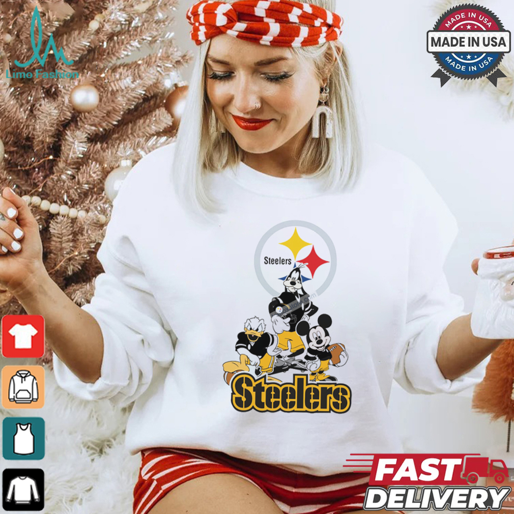 Mickey, Pluto, Donald Pittsburgh Steelers Unisex T Shirt Mickey, Pluto, Donald Pittsburgh Steelers Unisex T Shirt