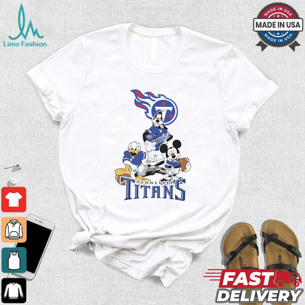 Mickey, Pluto, Donald Tennessee Titans Unisex T Shirt Mickey, Pluto, Donald Tennessee Titans Unisex T Shirt