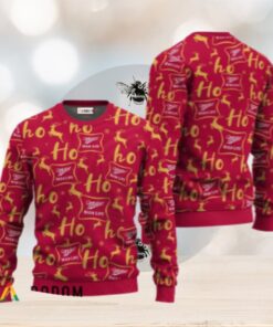 Miller High Life Ho Ho Ho Christmas Sweater