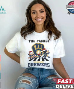 Milwaukee Brewers X Family Bluey Merry Christmas 2024 Shirt