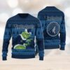 Minnesota Timberwolves Grinch Christmas Ugly Sweater