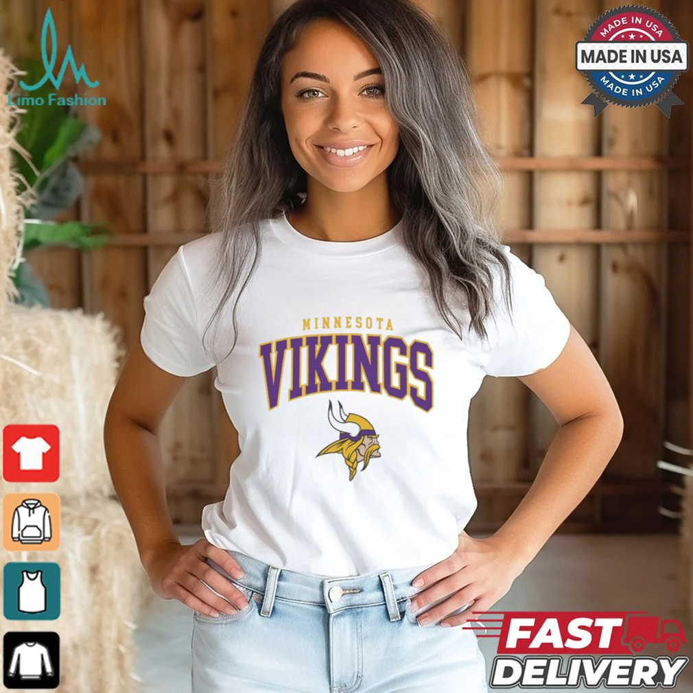 Minnesota Vikings Classic Arched Logo Shirt Minnesota Vikings Classic Arched Logo Shirt
