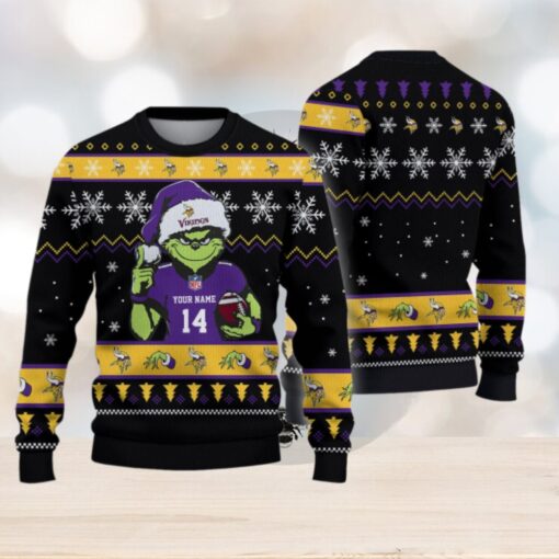 Minnesota Vikings Custom Chrismas Ugly Sweater