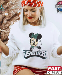 Minnie Mouse Philadelphia Eagles Graphic T Shirt