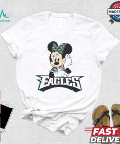 Minnie Mouse Philadelphia Eagles Graphic T Shirt
