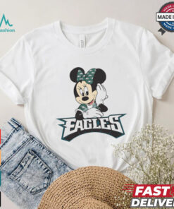 Minnie Mouse Philadelphia Eagles Graphic T Shirt