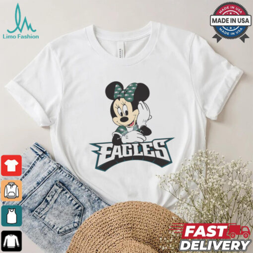 Minnie Mouse Philadelphia Eagles Graphic T Shirt