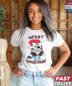 Mississippi State Bulldogs Bluey Merry Christmas 2024 Shirt
