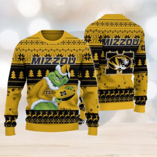 Missouri Tigers Grinch Ugly Christmas Sweater