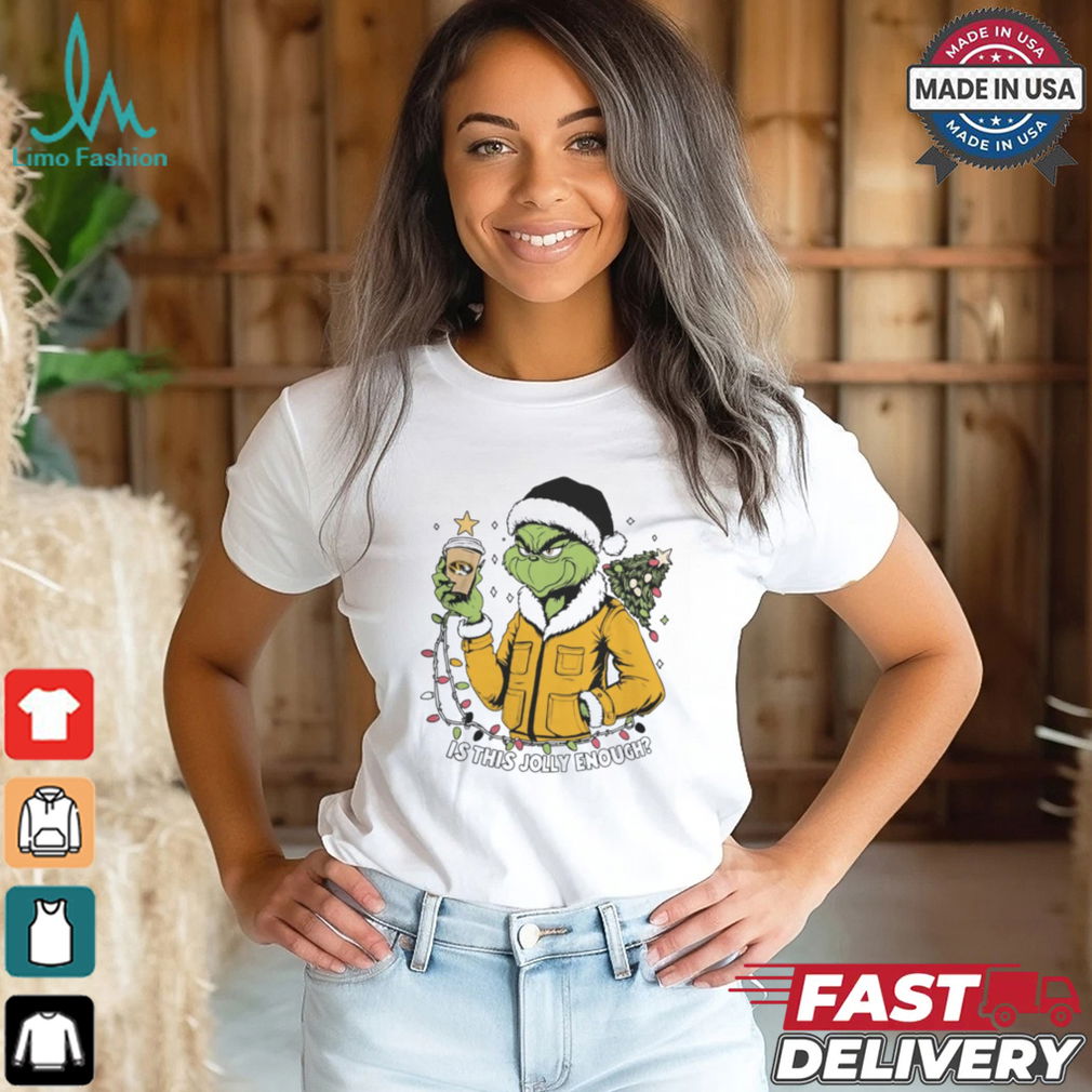Missouri Tigers x Santa Grinch Is This Jolly Enough Merry Christmas Shirt Missouri Tigers x Santa Grinch Is This Jolly Enough Merry Christmas Shirt