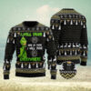 Modelo Negra Grinch Will Drink Everywhere Ugly Sweater