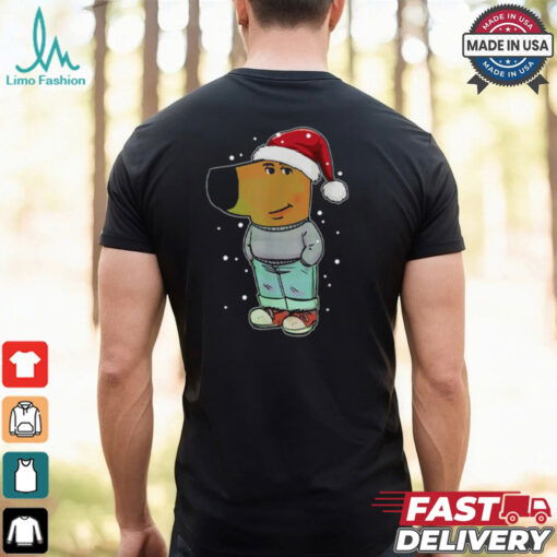 My New Character Is A Chill Guy Funny Christmas Dog Meme T Shirt