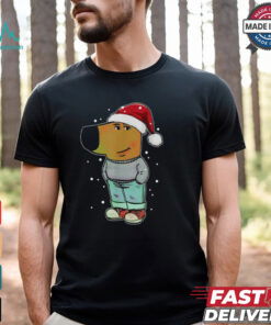 My New Character Is A Chill Guy Funny Christmas Dog Meme T Shirt