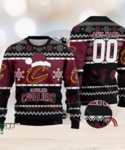 NBA Cleveland Cavaliers Personalized Christmas Ugly Sweater