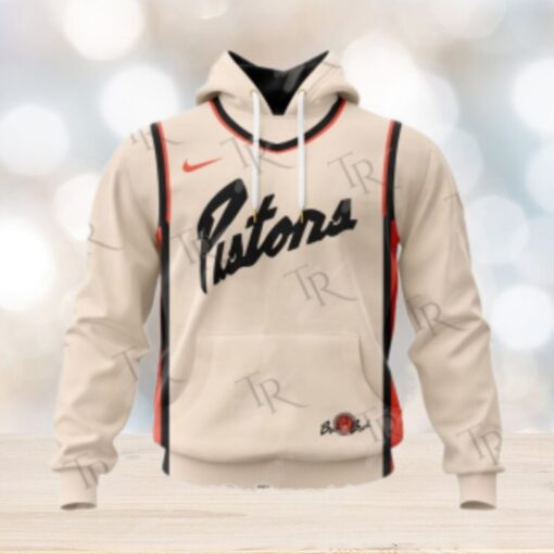 NBA Detroit Pistons Special 2025 City Edition Hoodie