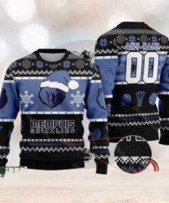 NBA Memphis Grizzlies Personalized Christmas Ugly Sweater